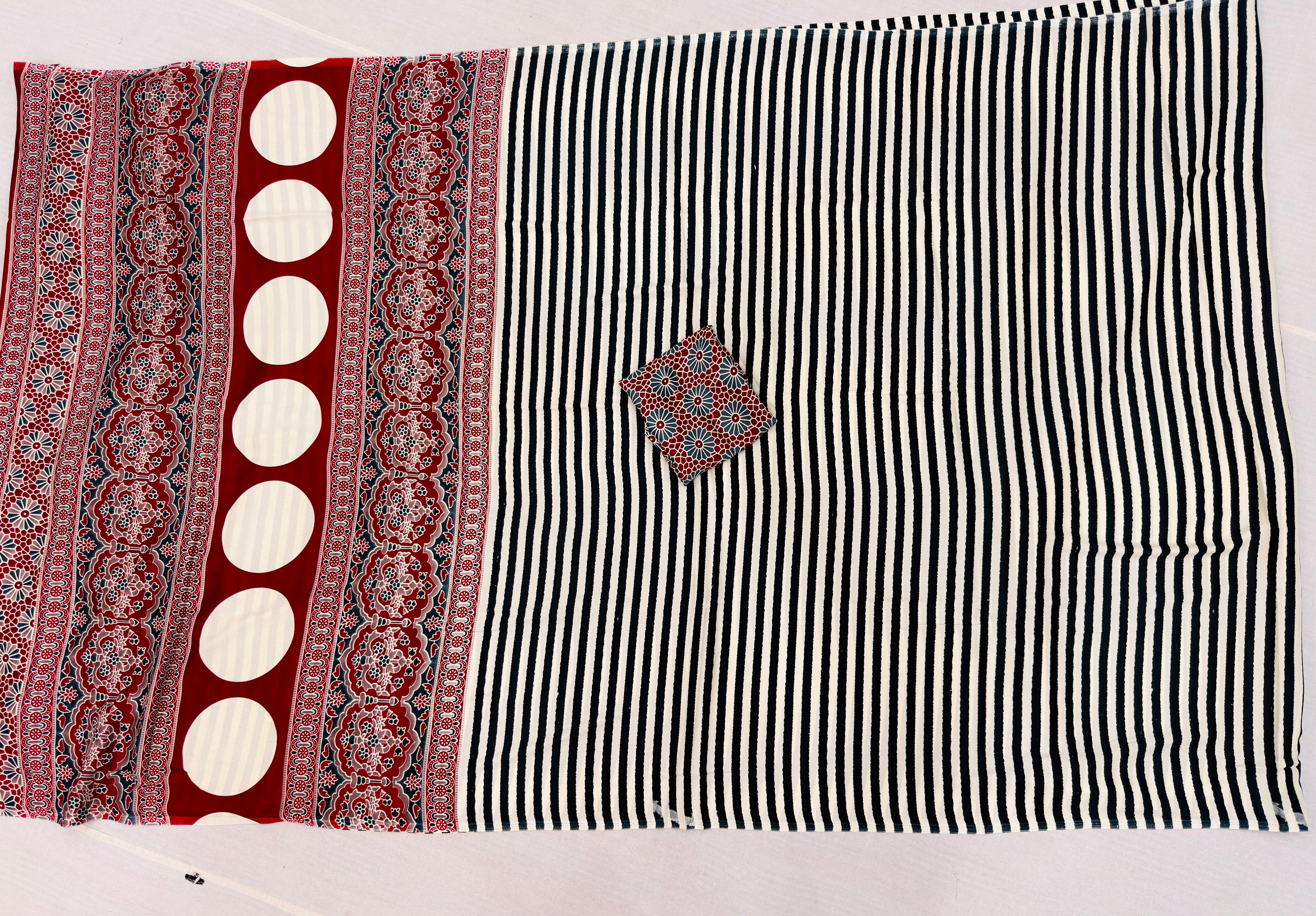 AJARAKH SATIN SILK