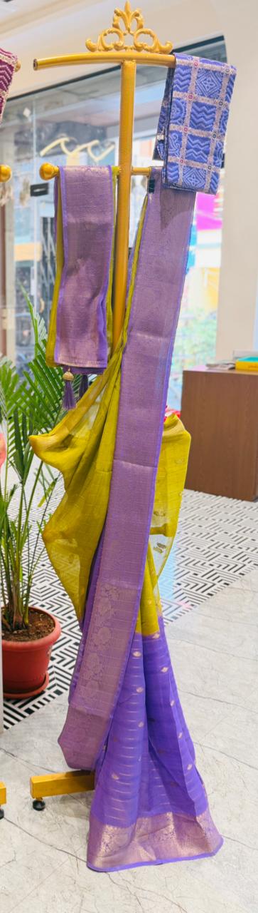 Chinon Georgette Kuch Bandhini Blouse