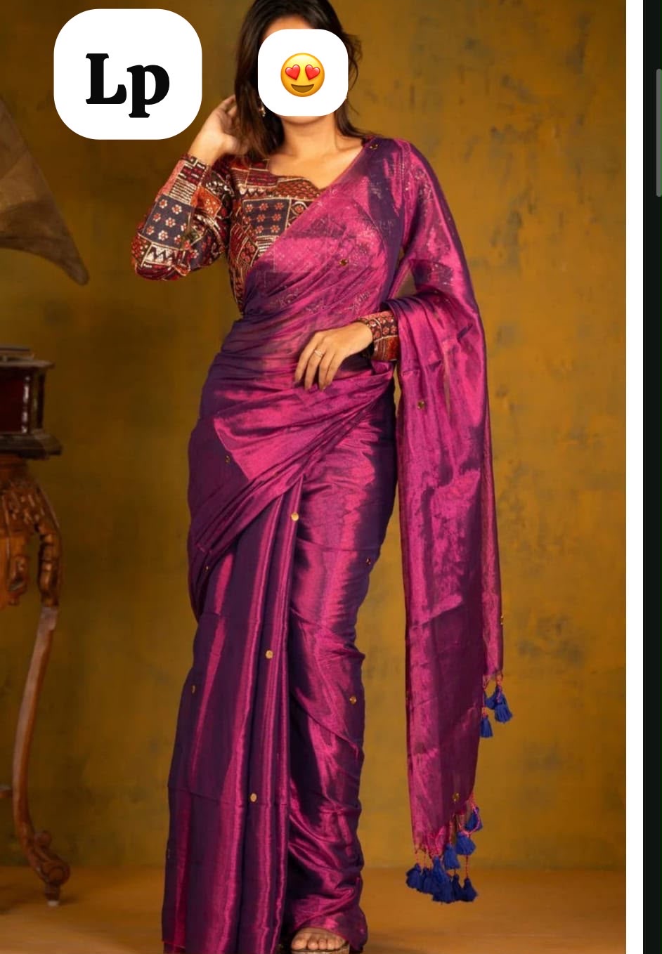 UPPADA TISSUE SAREE
