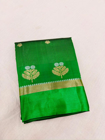 Green Mango Saree (Design 02 )