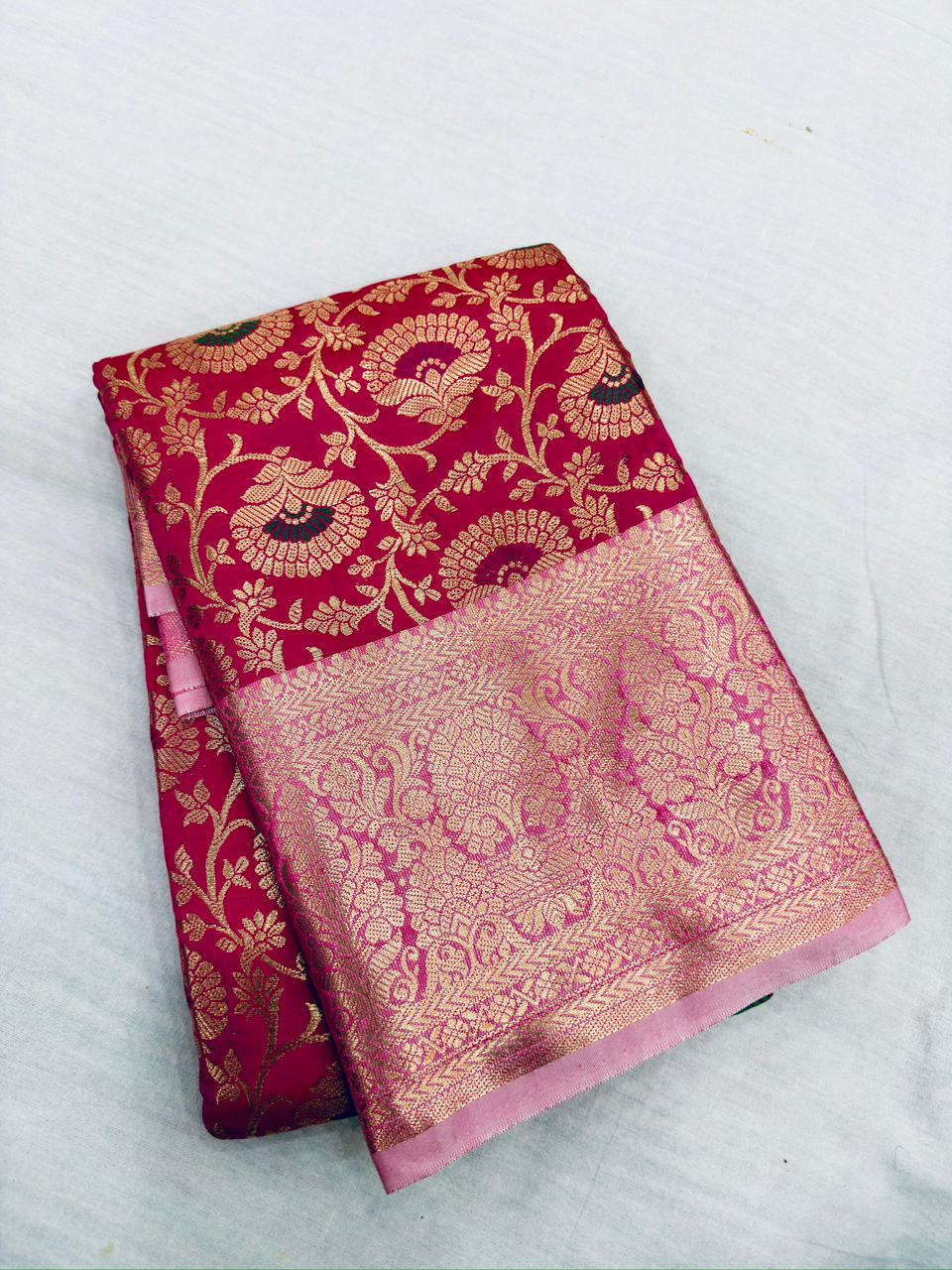 Semi Kanchi Meenakari