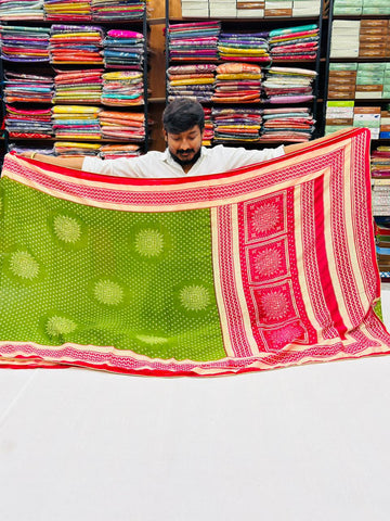 BHANDEJ MARSHMALLOW GEORGETTE