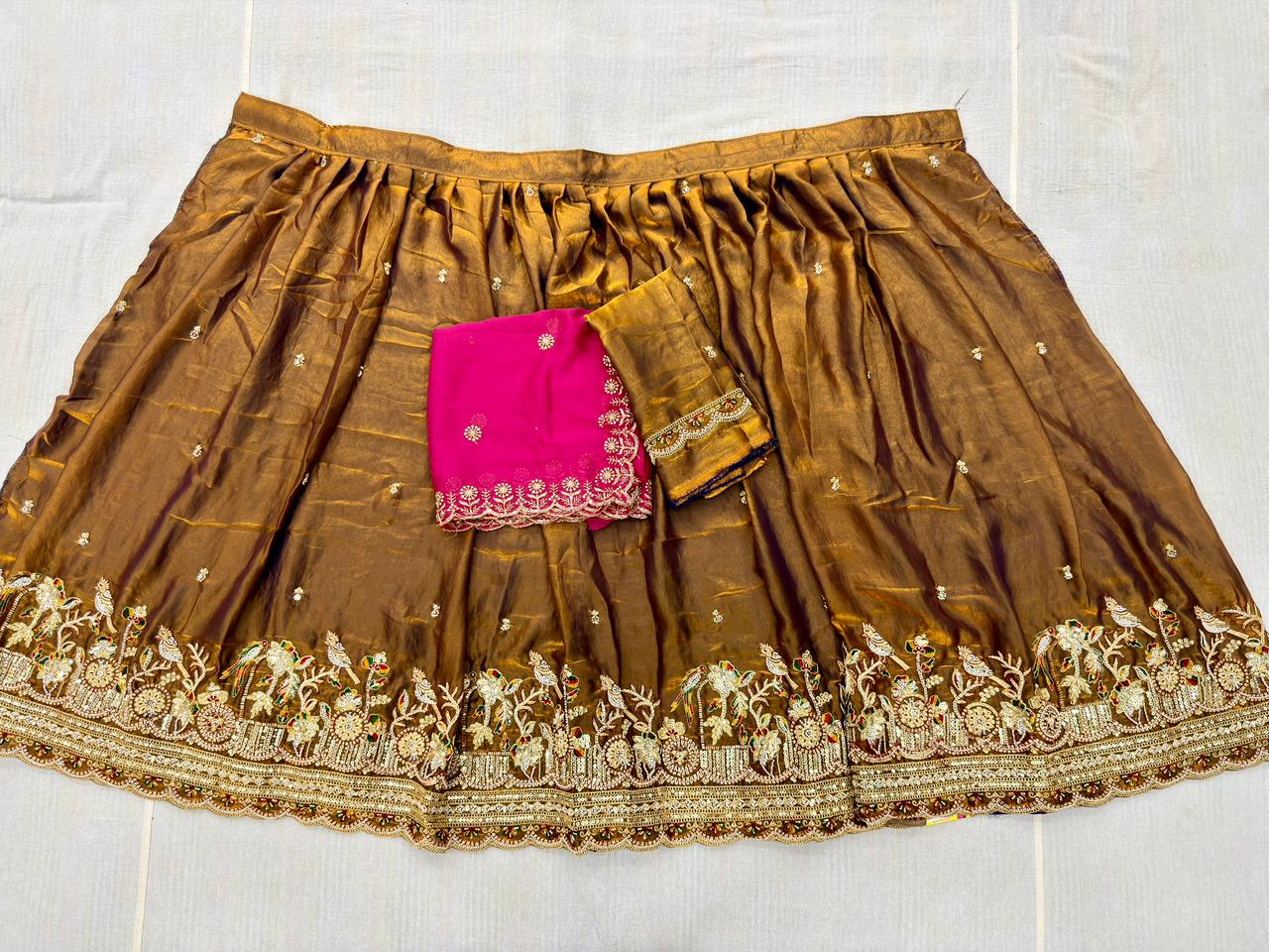ZARDOZI WORK LEHENGA