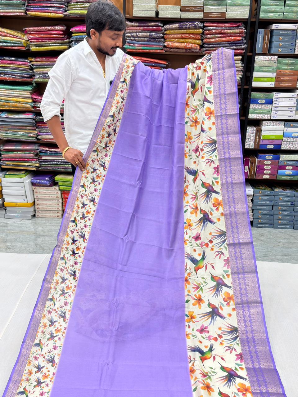 KINGFISHER DOLA SILK