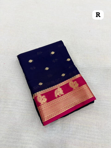 MYSORE CREPE GADWAL SILK