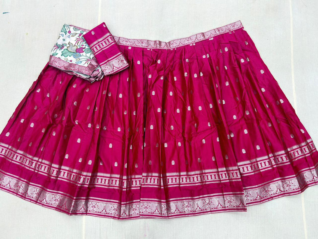 MANGALAGIRI SILK LEHANGA