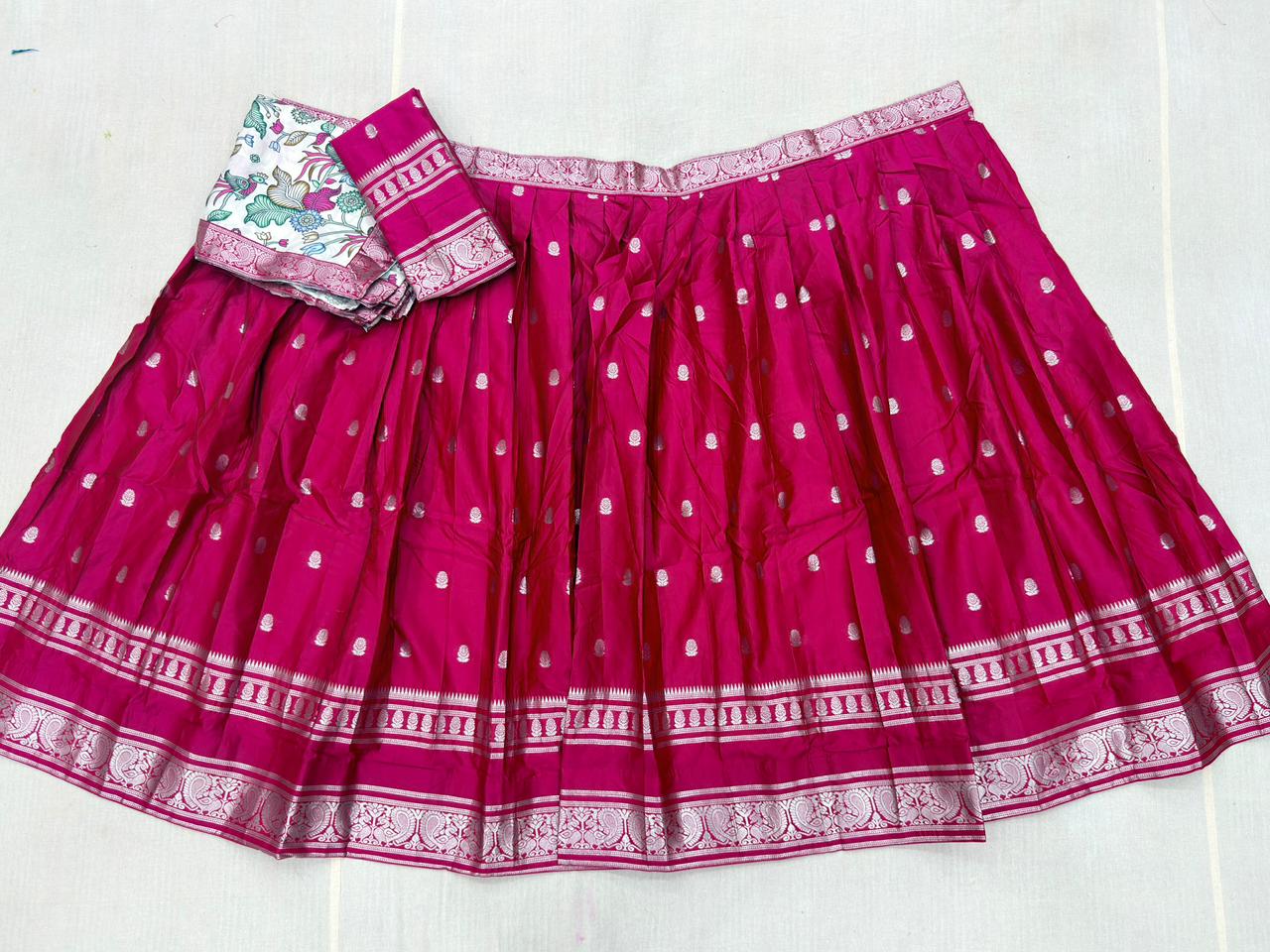 MANGALAGIRI SILK LEHANGA