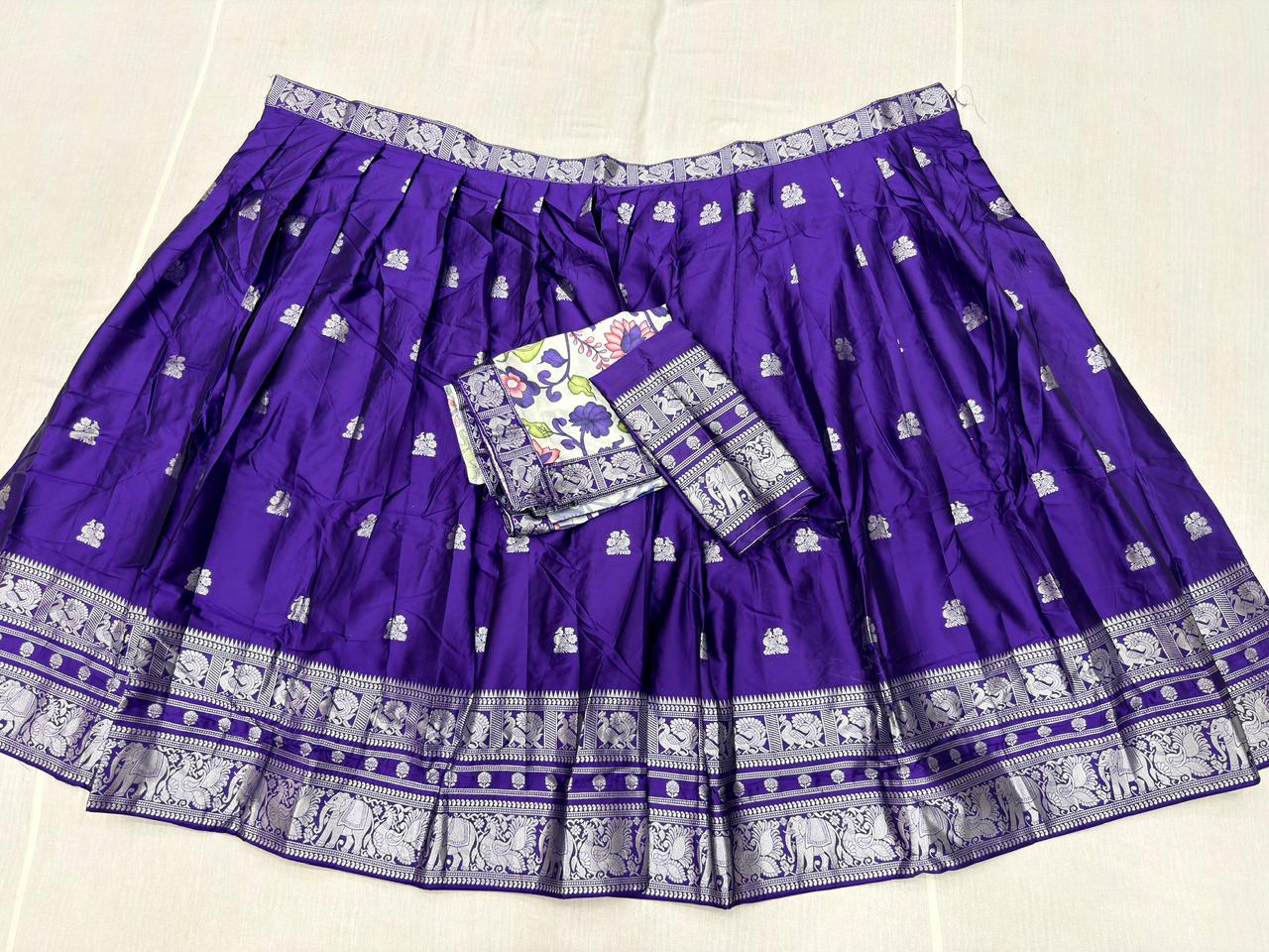 MANGALAGIRI SOFT SILK LEHANGA