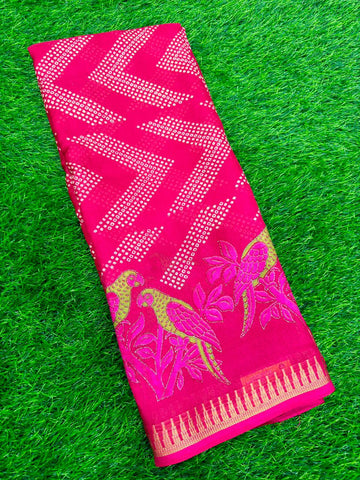PARROT GEORGETTE