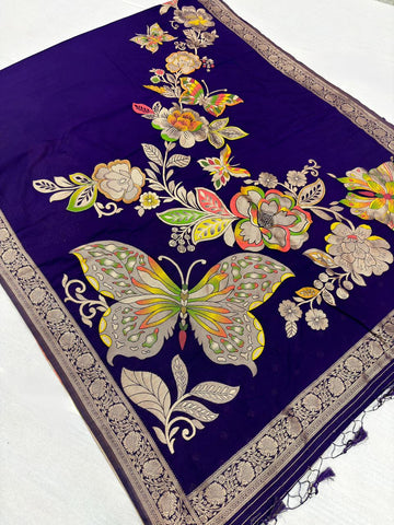 PREMIUM BUTTER FLY GEORGETTE