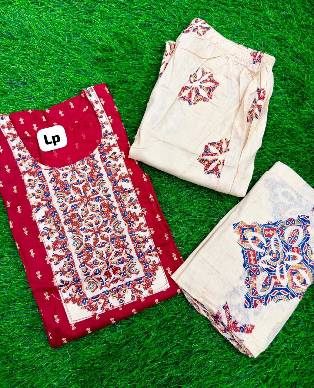 3pc set Rayon