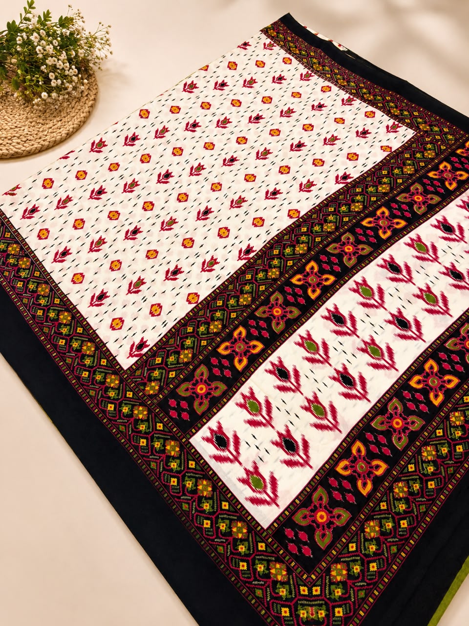 ASSAM IKKAT SILK SAREES
