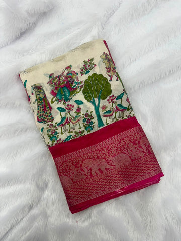 KALAMKARI GEORGETTE