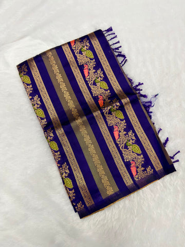 MEENAKARI SEMI PATTU SILK-1