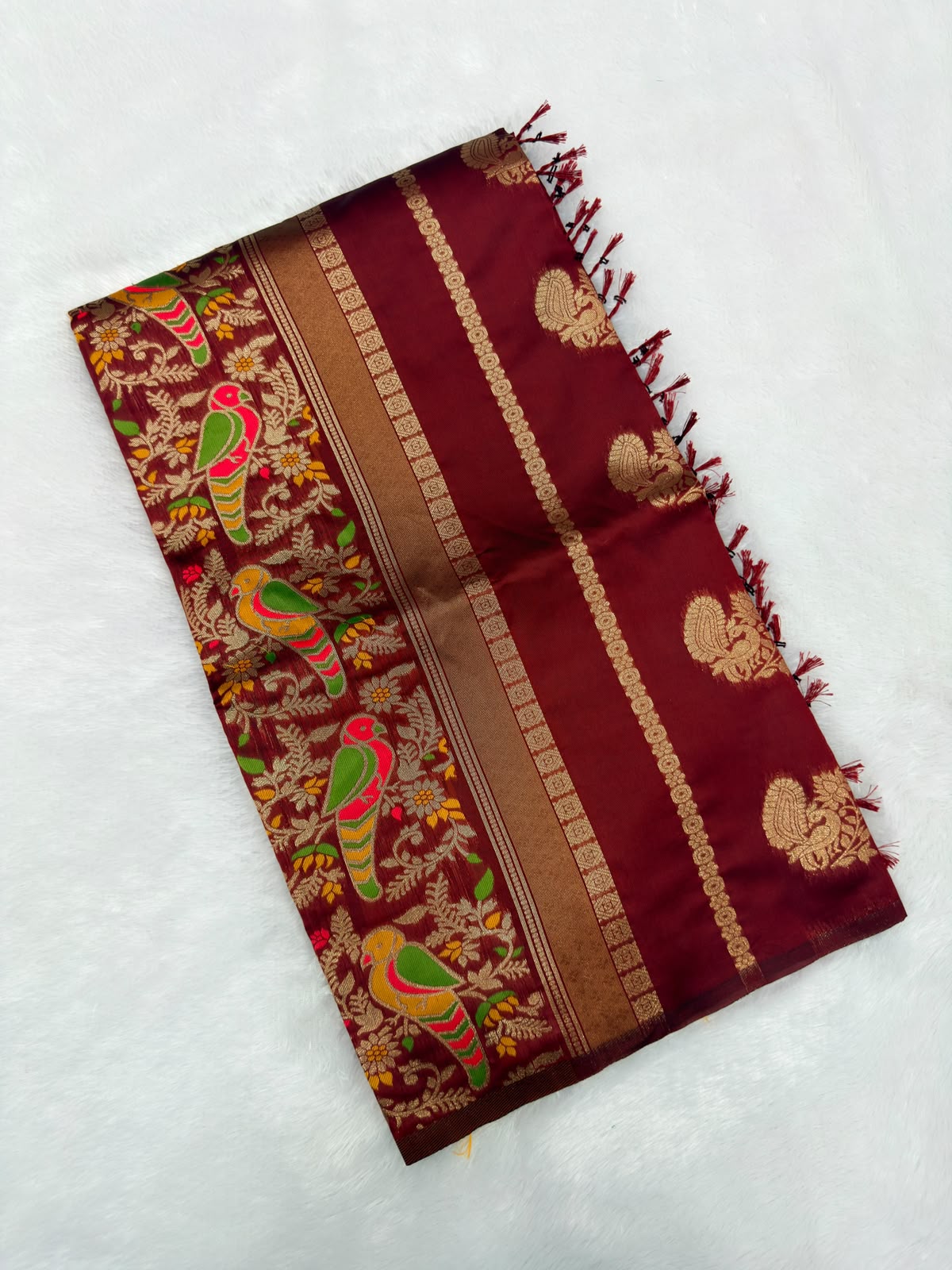MEENAKARI SEMI PATTU SILK-2
