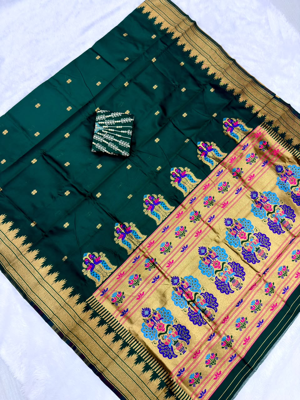 PAITHANI TUSSER SILK