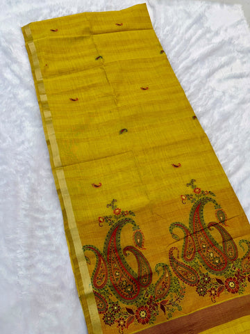 KASHMIRI JAMDANI CHANDERI