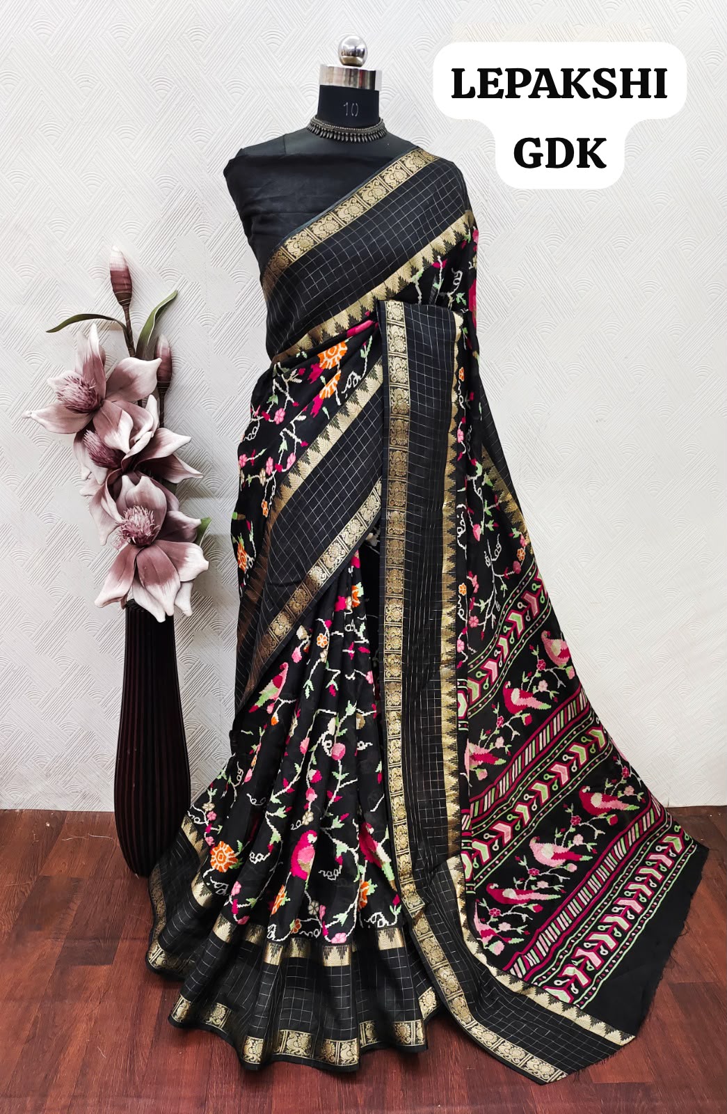 MANGALAGIRI IKKAT GEORGETTE