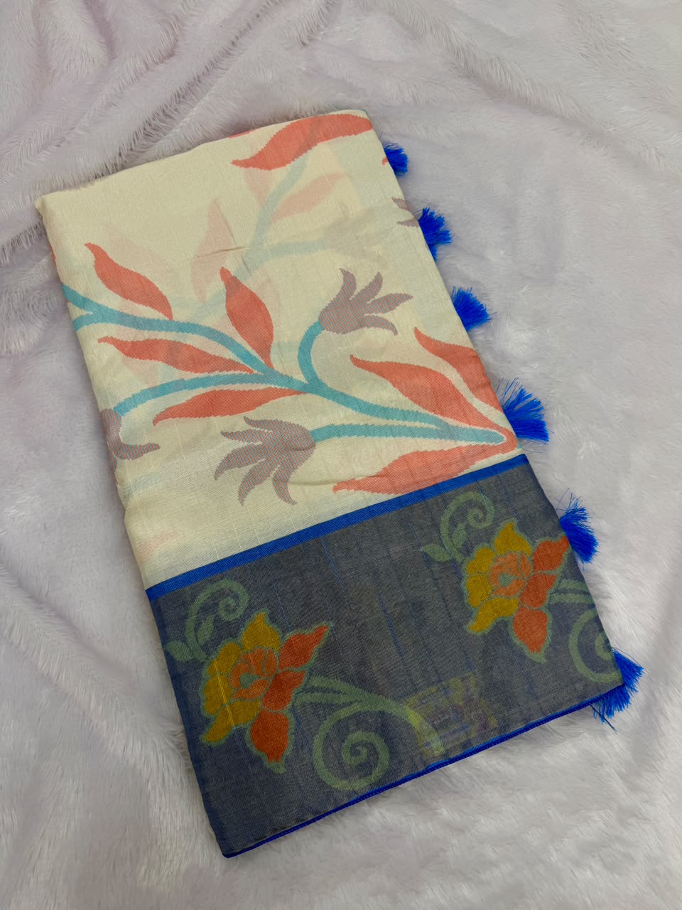 JAMDANI WEAVING TUSSER