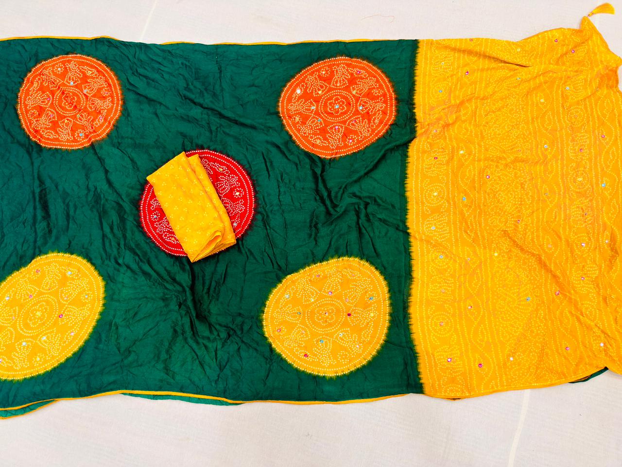 Kadam Bari Bandhini Georgette