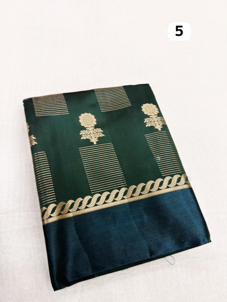 Green Mango Saree (Design 03 )