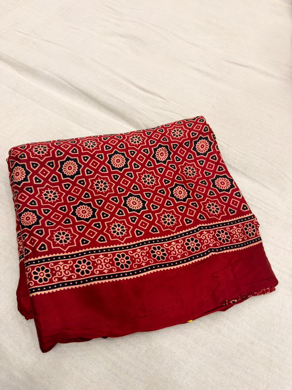 PURE AJARAKH MODAL SILK