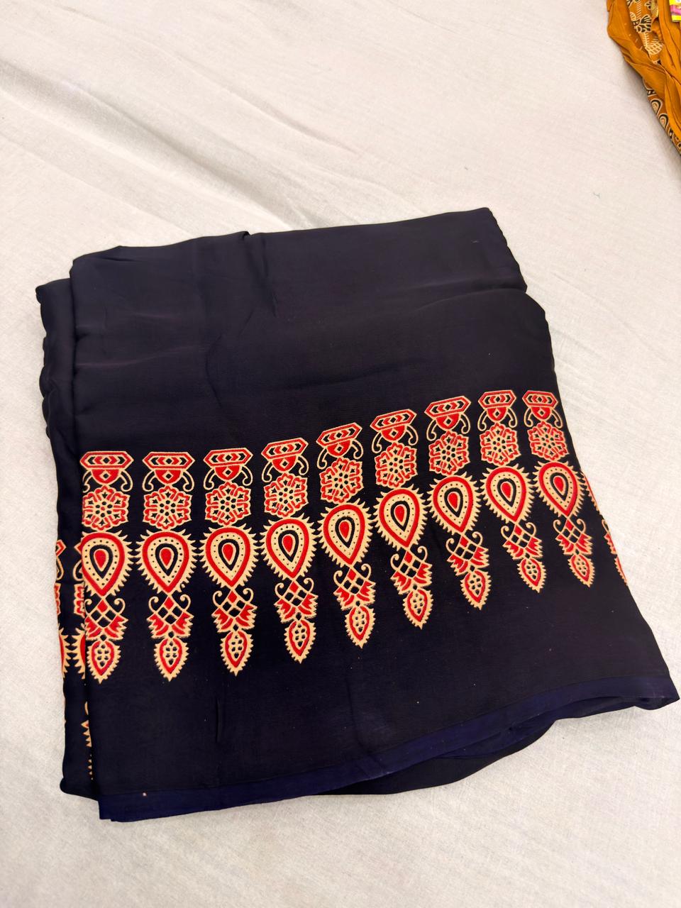 PURE AJARAKH MODAL SILK
