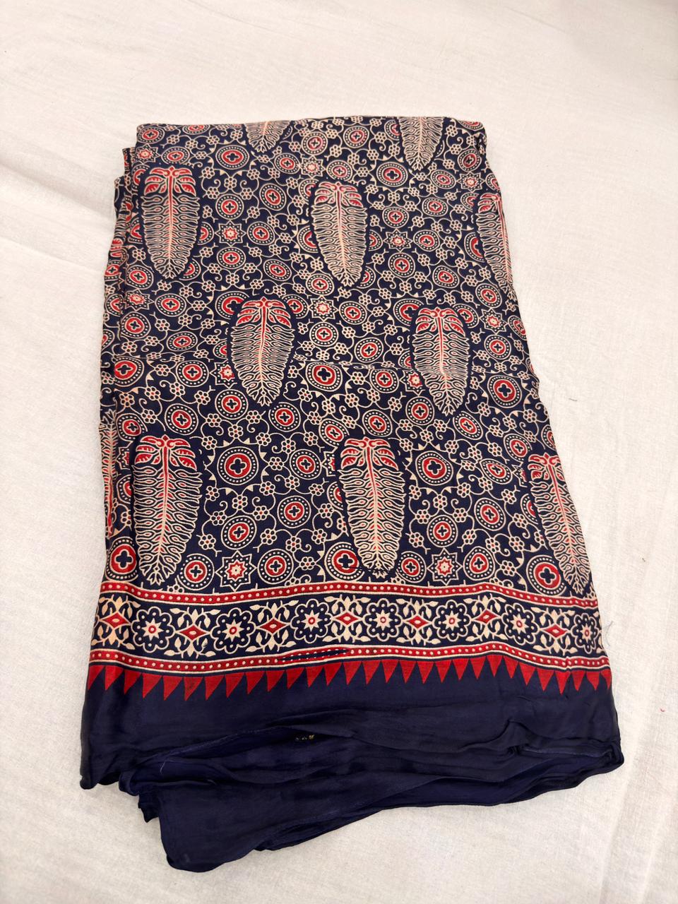PURE AJARAKH MODAL SILK
