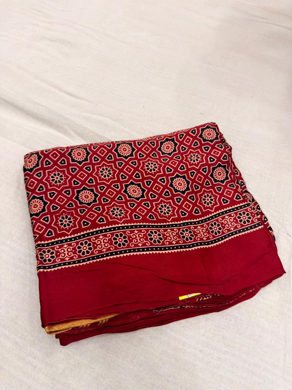PURE AJARAKH MODAL SILK