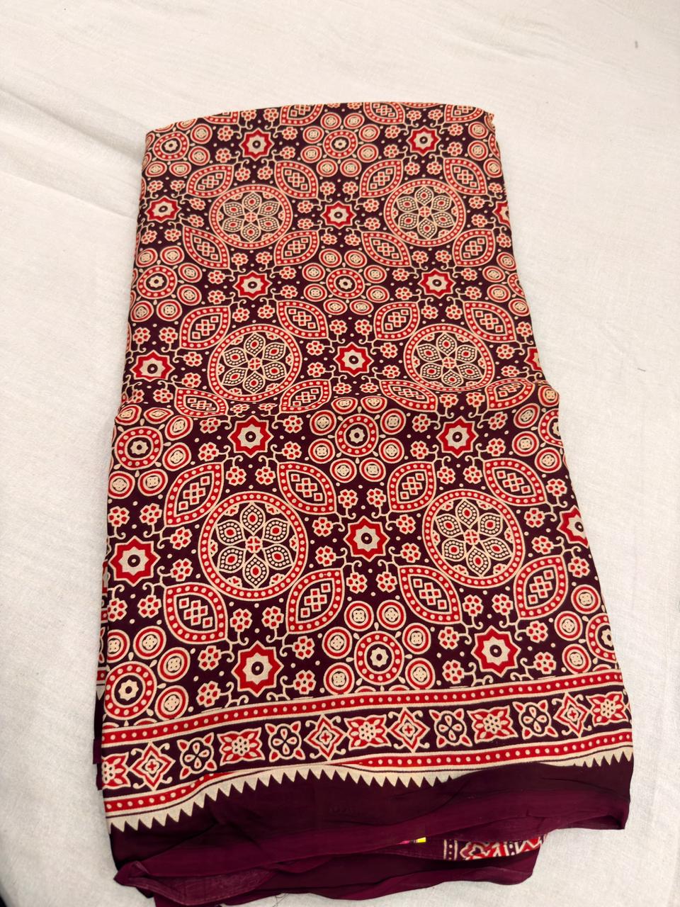 PURE AJARAKH MODAL SILK