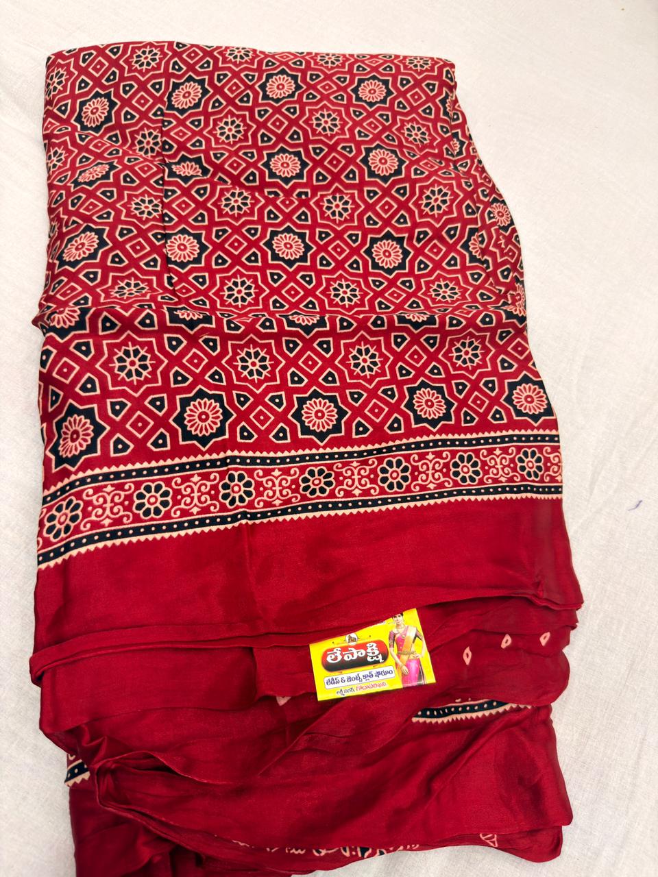 PURE AJARAKH MODAL SILK