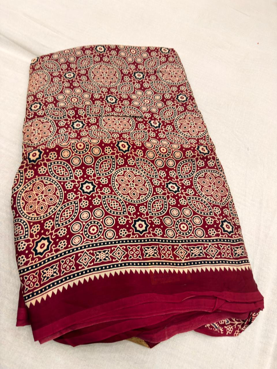 PURE AJARAKH MODAL SILK