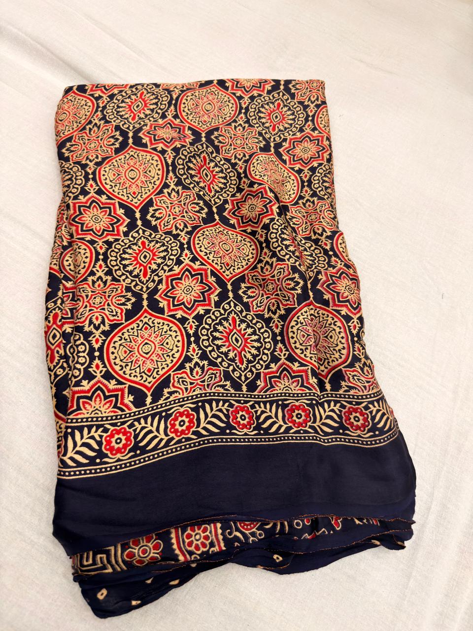 PURE AJARAKH MODAL SILK