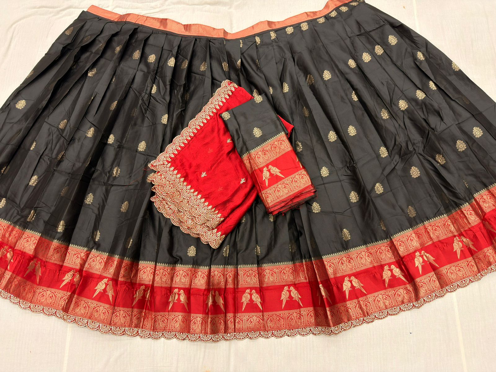 Vintage Gadwal Lehengas