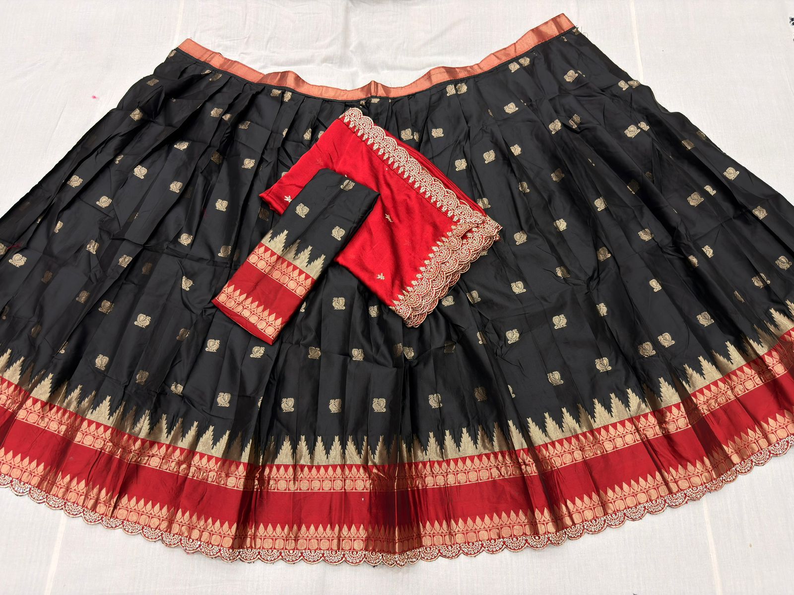 Vintage Gadwal Lehengas