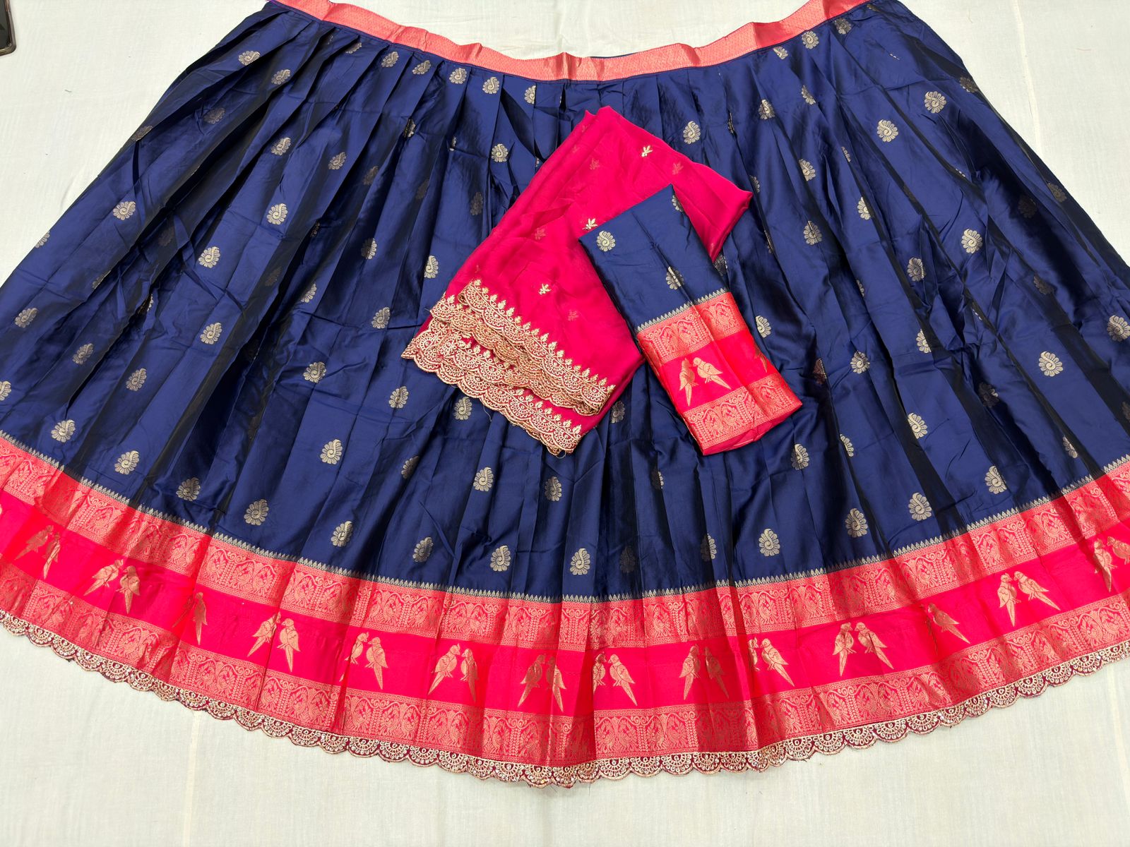 Vintage Gadwal Lehengas