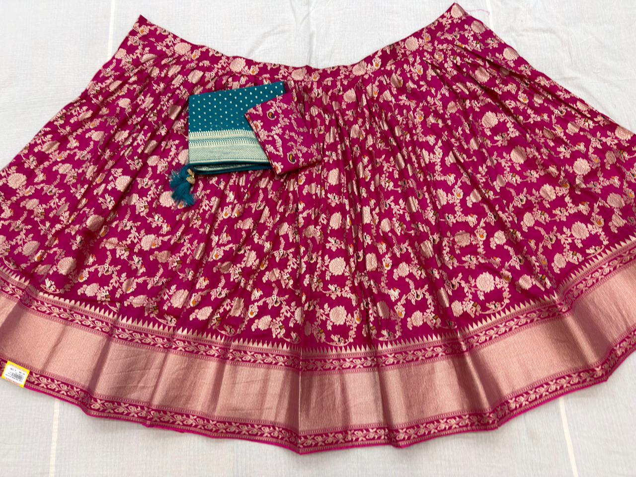 Banaras Katan Lehenga