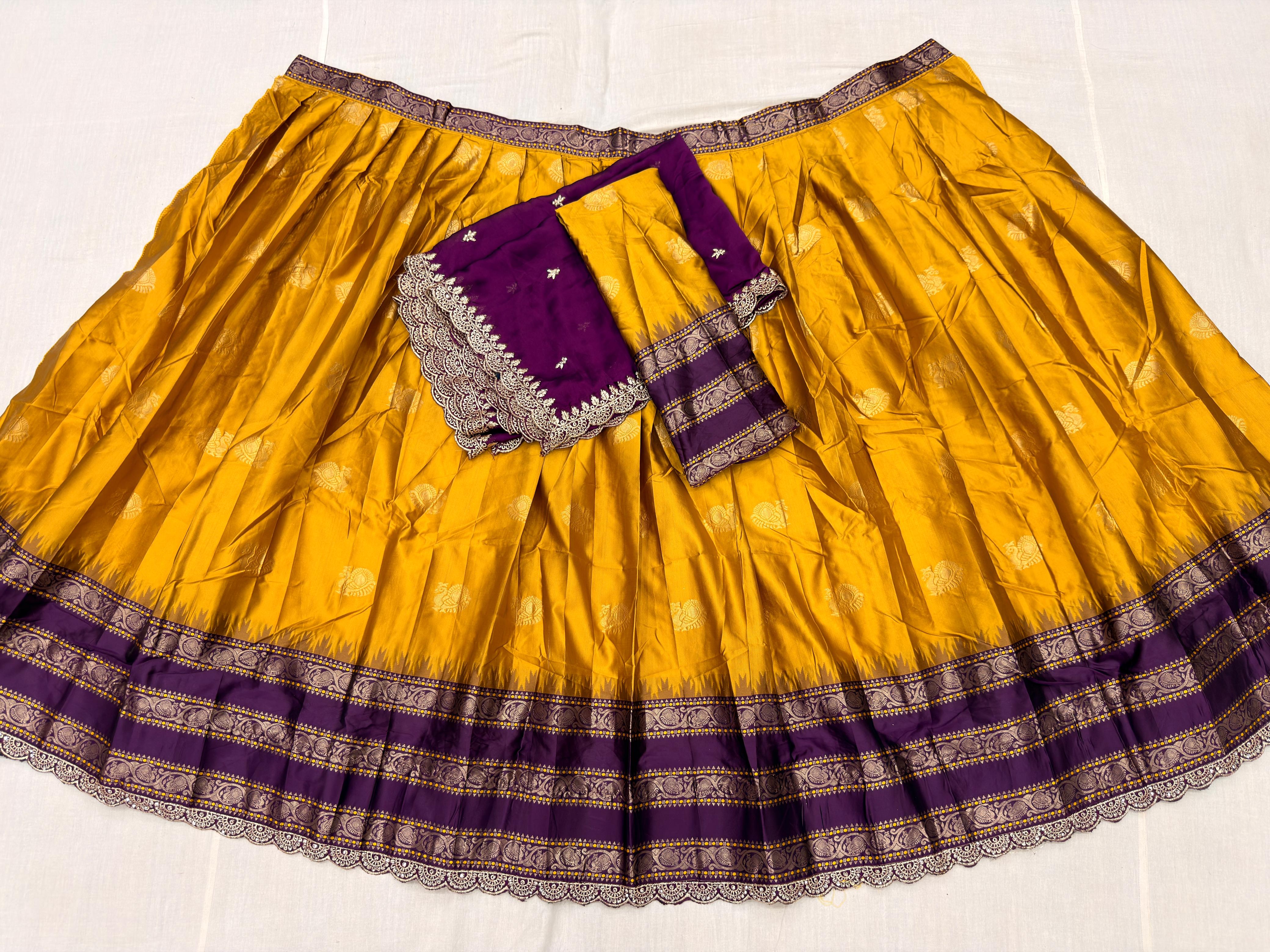Vintage Gadwal Lehengas