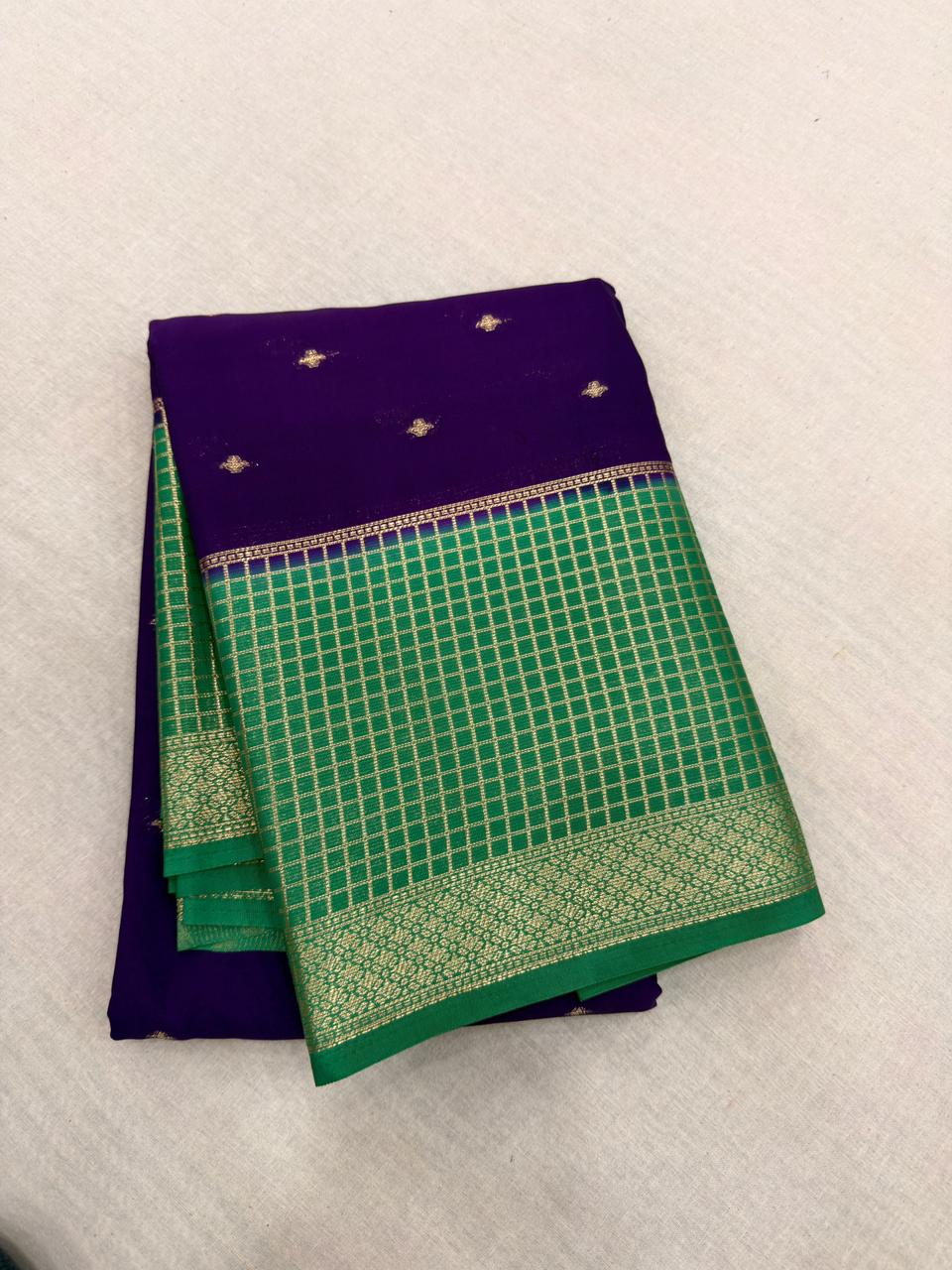 Mysore crepe Georgette vintage collection