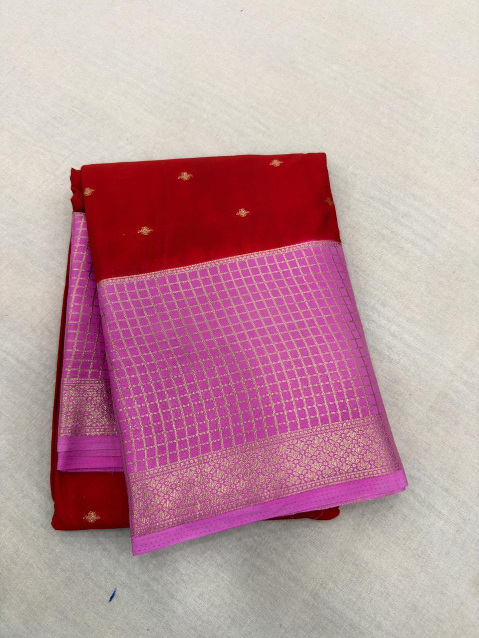 Mysore crepe Georgette vintage collection