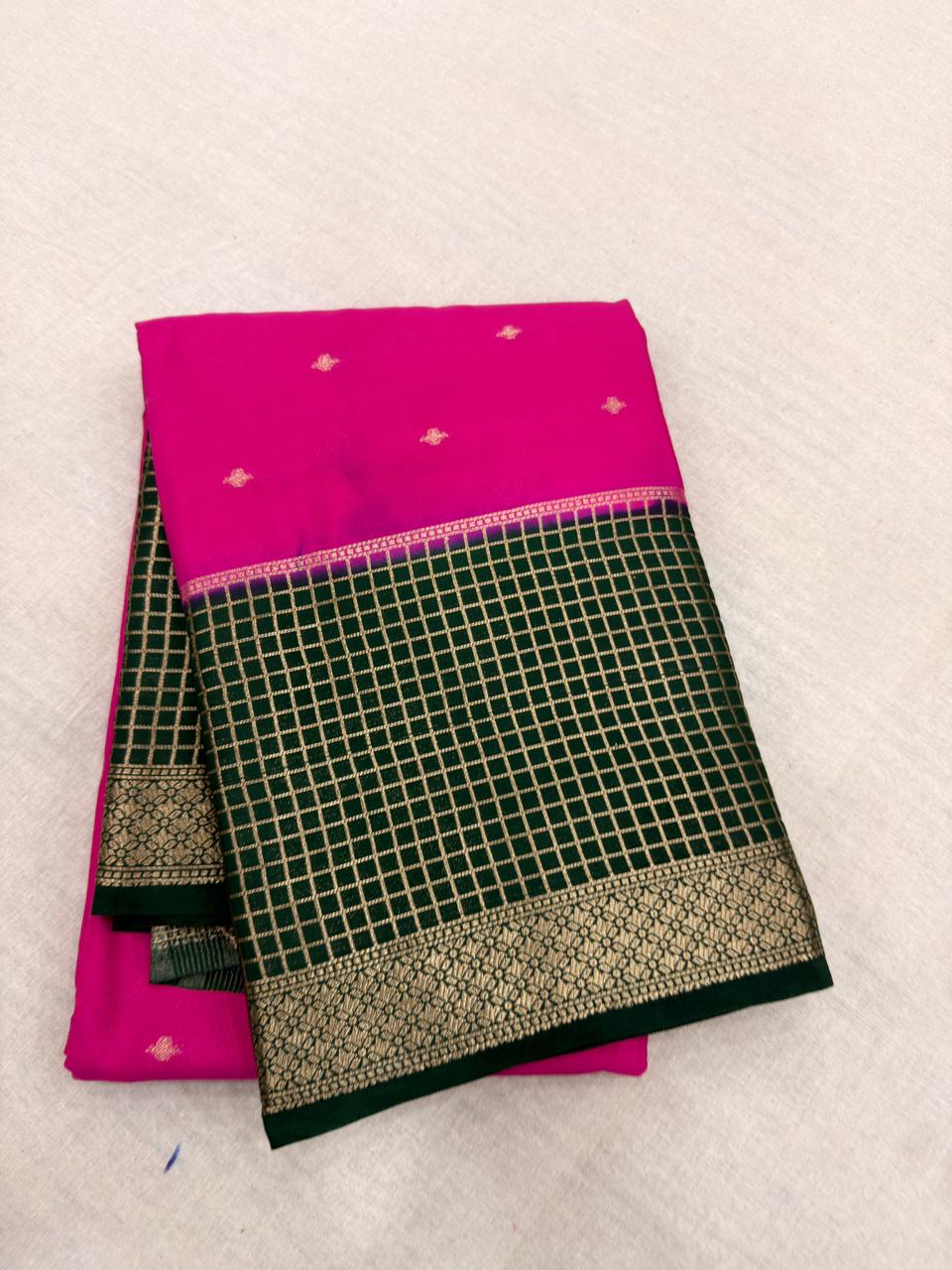 Mysore crepe Georgette vintage collection