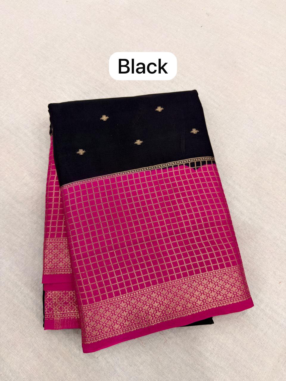 Mysore crepe Georgette vintage collection