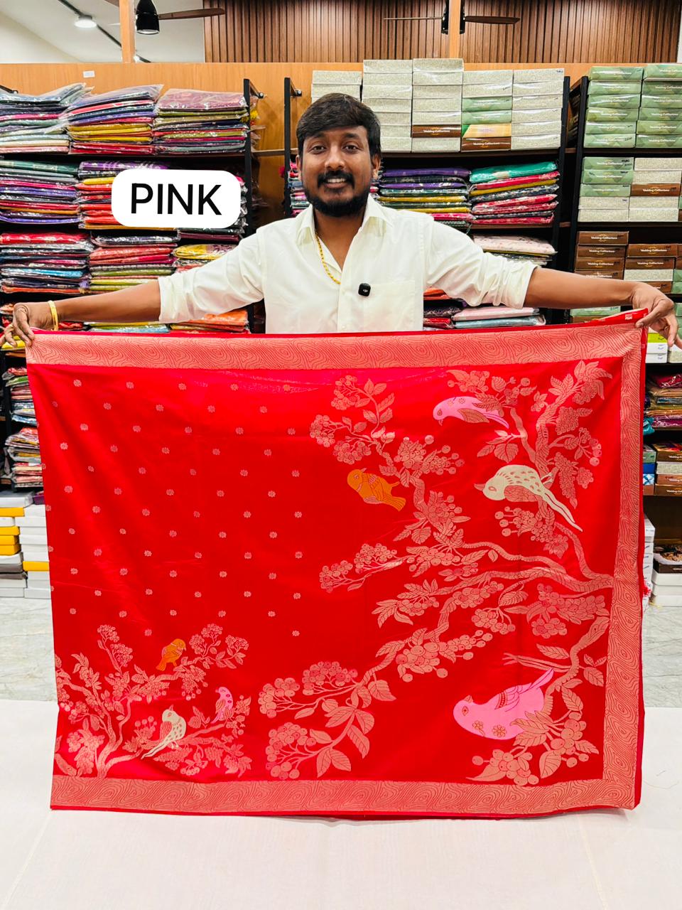 BANARASI ART TUSSER FIGURE THEME CONCEPT