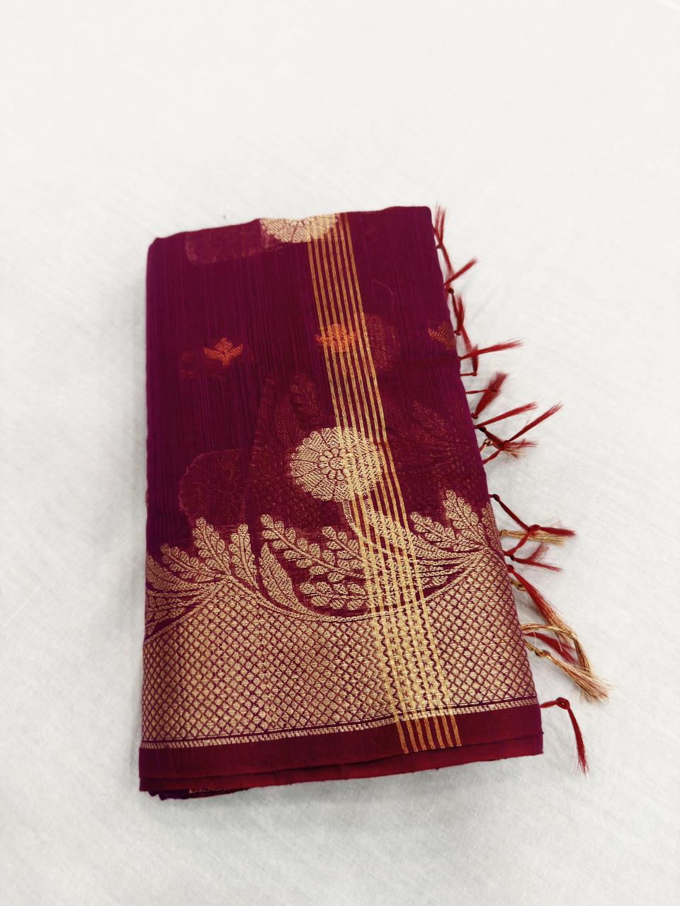 Lenin khadi cotton sarees
