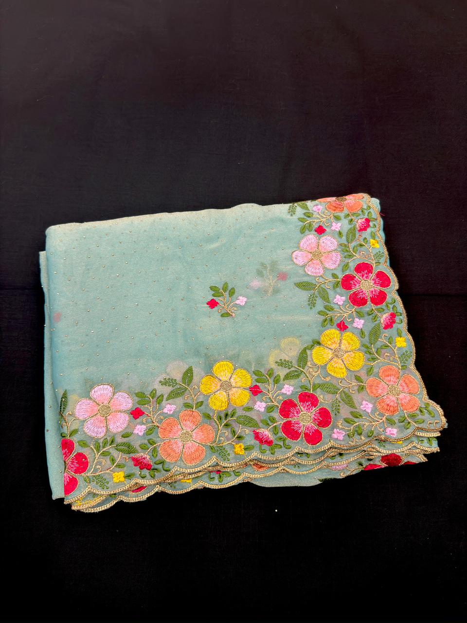 Designer Tissue georgette