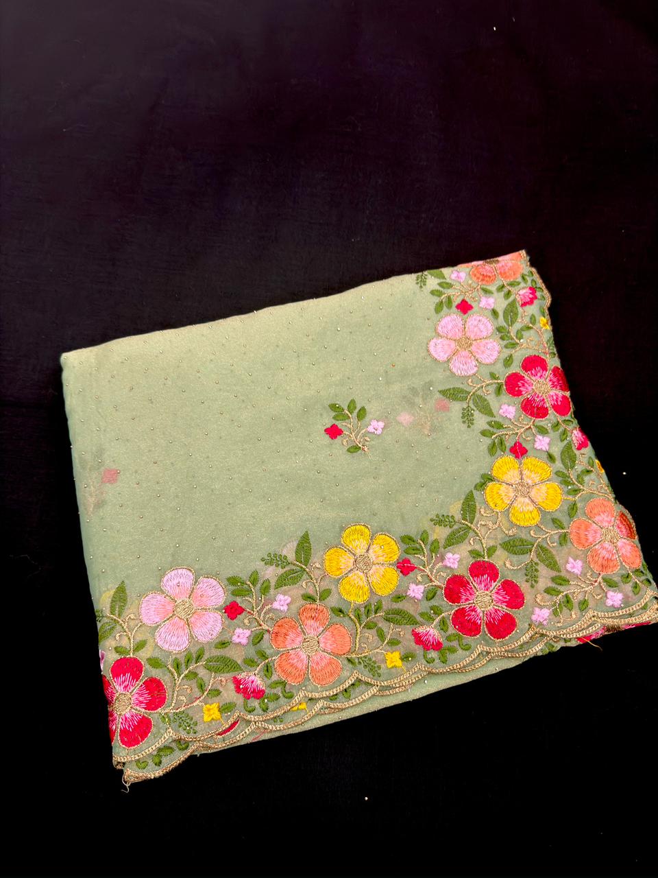 Designer Tissue georgette