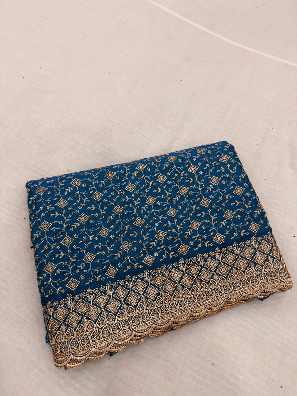 CHICKENKARI WORK SAREES