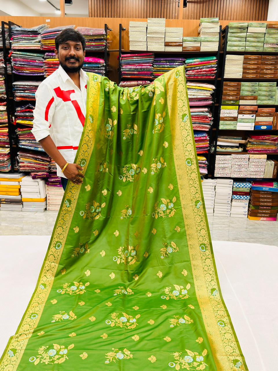 DESIGNER FLOWER SILK