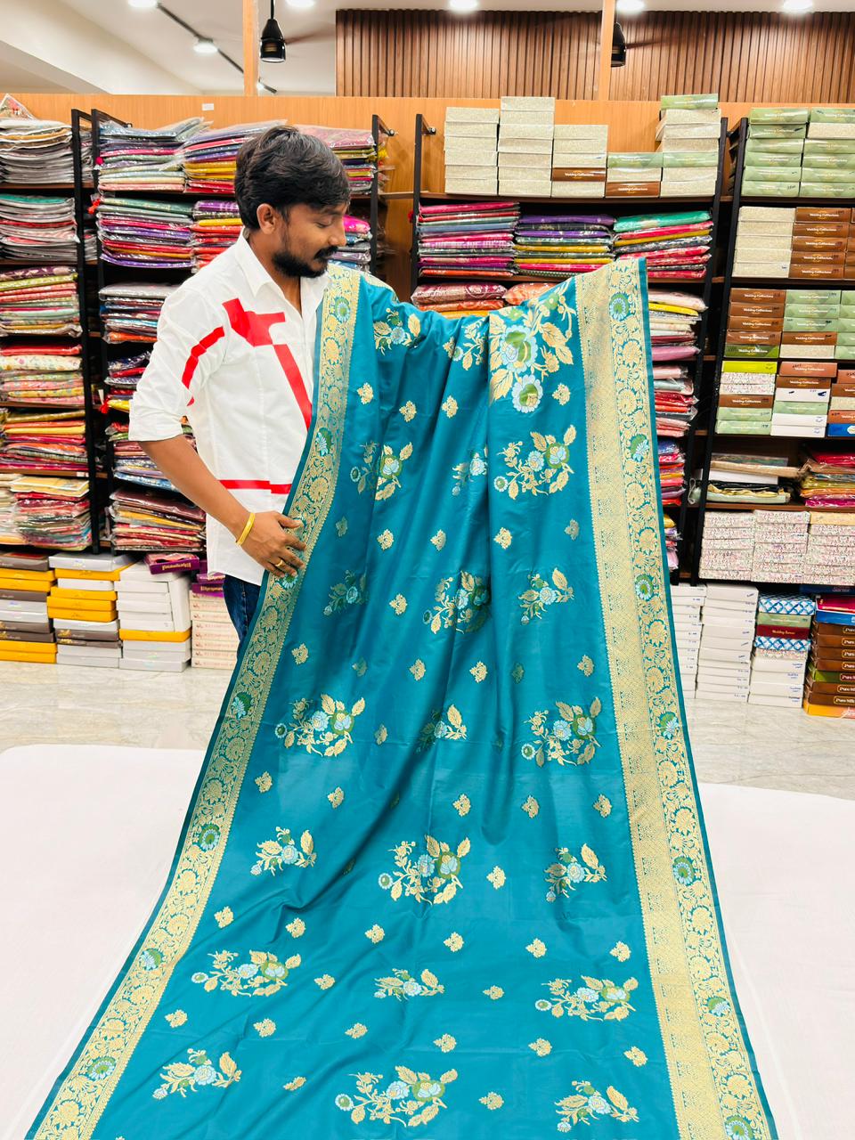 DESIGNER FLOWER SILK