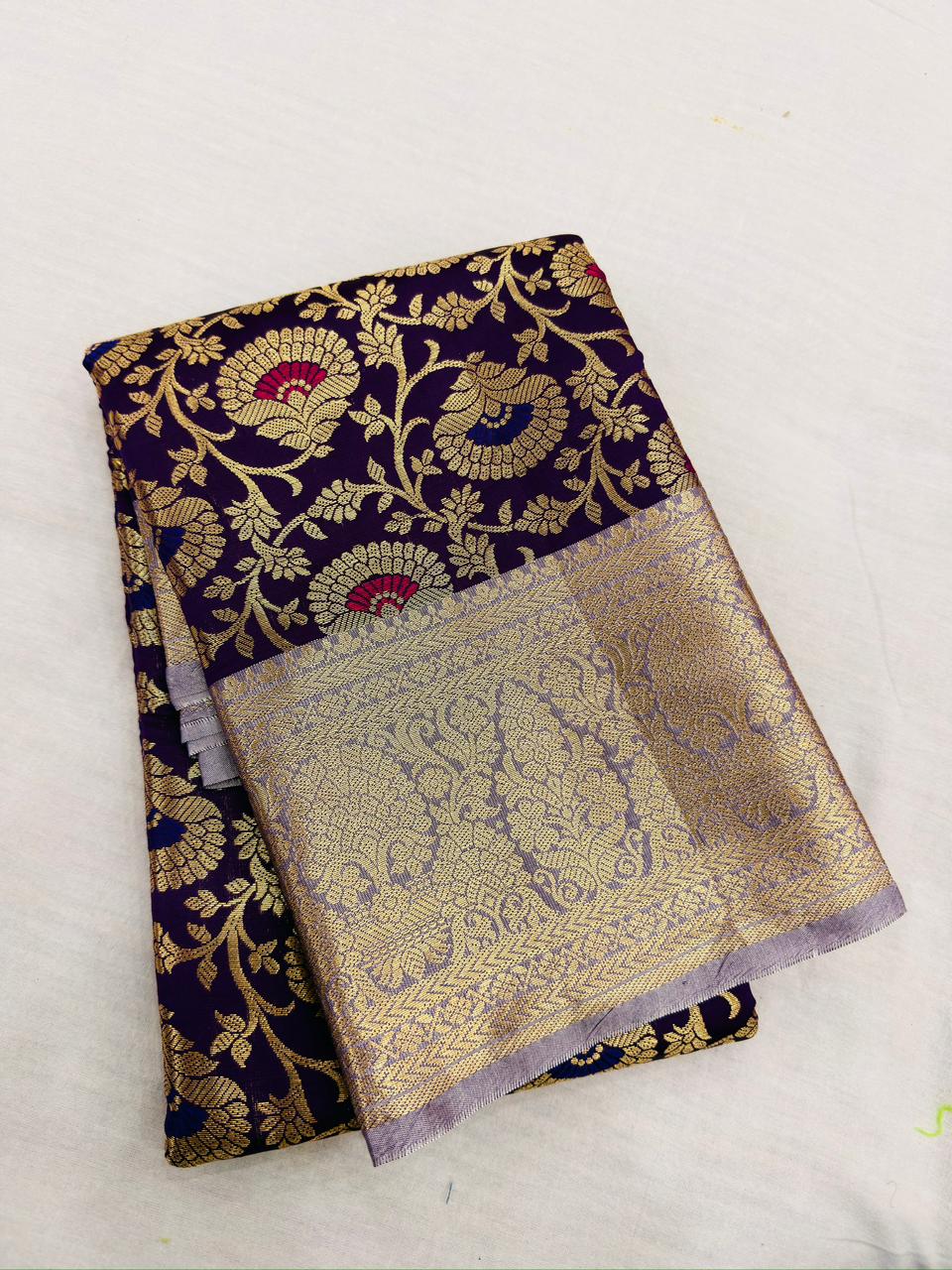 Semi Kanchi Meenakari